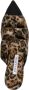 Aquazzura pointed-toe leopard-print mules Brown - Thumbnail 4