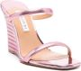 Aquazzura Riviera 105mm wedge sandals Pink - Thumbnail 2