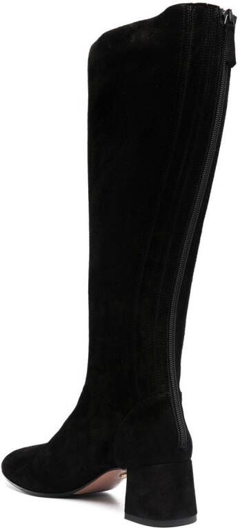 Aquazzura round-toe knee-length boots Black