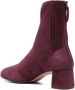 Aquazzura Saint Honore 50mm suede boots Purple - Thumbnail 2