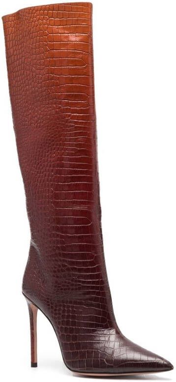 Aquazzura So Matignon 105mm boots Multicolour