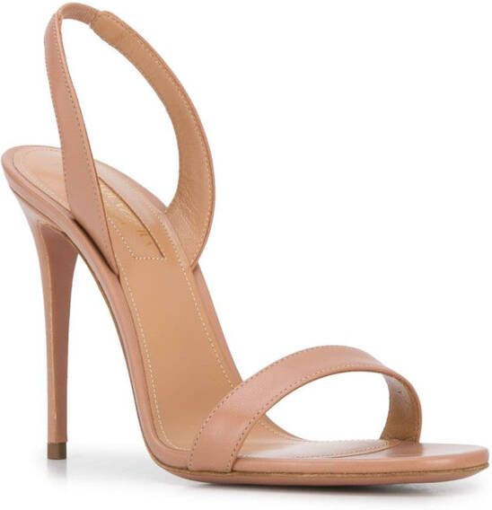 Aquazzura So Nude 105mm sandals Pink