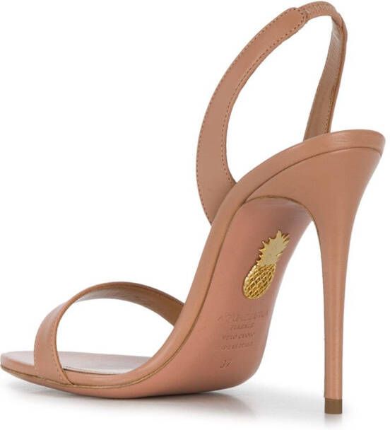 Aquazzura So Nude 105mm sandals Pink