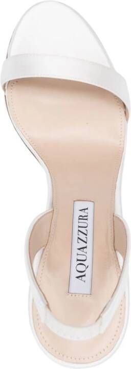 Aquazzura So Nude 110mm sandals Neutrals