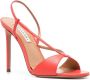 Aquazzura Sognare 105mm leather sandals Red - Thumbnail 2