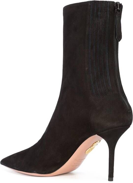 Aquazzura stiletto ankle boots Black