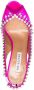 Aquazzura Temptation 105mm crystal-embellished sandals Pink - Thumbnail 4