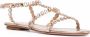 Aquazzura Tequila flat sandals Gold - Thumbnail 2