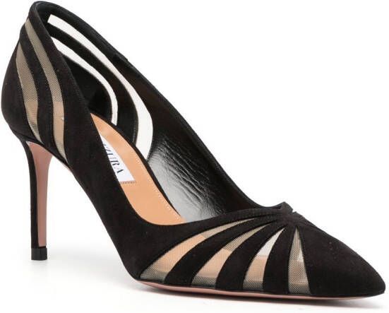 Aquazzura The Spy 75mm pumps Black