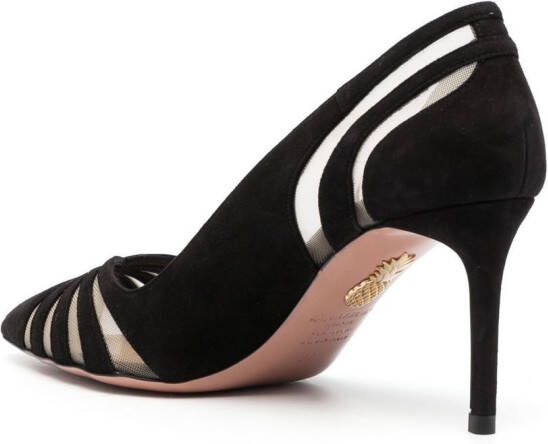 Aquazzura The Spy 75mm pumps Black