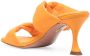 Aquazzura Twist 85mm leather sandals Orange - Thumbnail 3