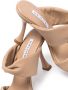Aquazzura Twist 95mm leather sandals Neutrals - Thumbnail 4