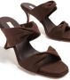 Aquazzura Twist-strap 75mm sandals Brown - Thumbnail 4