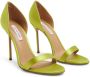 Aquazzura Uptown 105mm leather sandals Green - Thumbnail 5