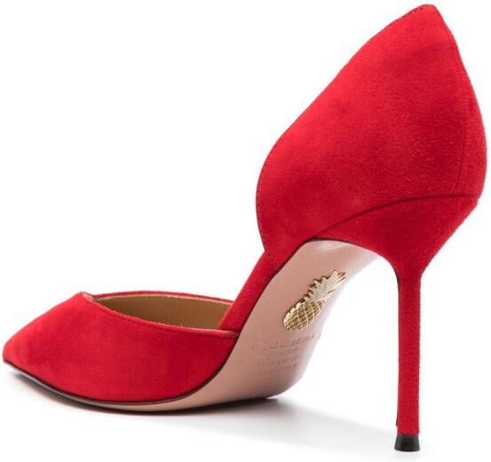 Aquazzura Uptown 85mm pumps Red