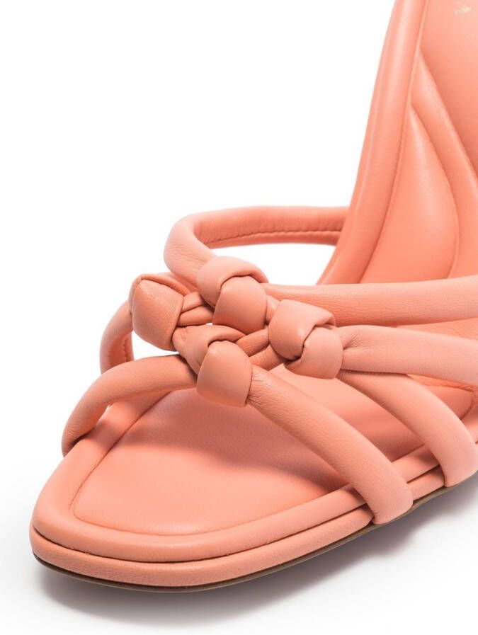 Aquazzura x Dr. Barbara Sturm 95mm sandals Orange