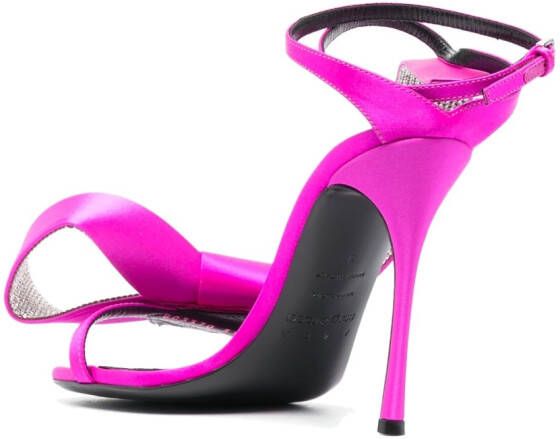 AREA x Sergio Rossi Marquise 110mm sandals Pink