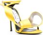 AREA x Sergio Rossi Marquise 110mm sandals Yellow - Thumbnail 2