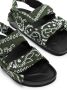 Arizona Love Apache bandana-print sandals Green - Thumbnail 2