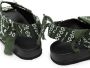 Arizona Love Apache bandana-print sandals Green - Thumbnail 4