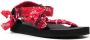 Arizona Love bandana-print sandals Red - Thumbnail 2