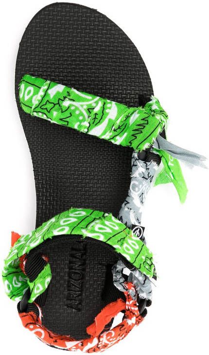 Arizona Love bandana-tie sandals Multicolour