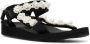 Arizona Love peal-embellished touch-strap sandals Black - Thumbnail 2