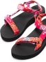Arizona Love Trekky bandana-print sandals Pink - Thumbnail 4
