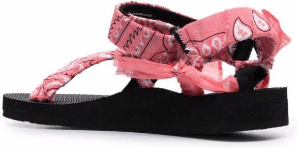 Arizona Love Trekky Bandana sandals Pink