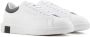Armani Exchange Action leather sneakers White - Thumbnail 2