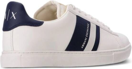 Armani Exchange AX lace-up sneakers White