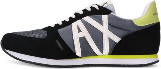Armani Exchange AX panelled sneakers Yellow
