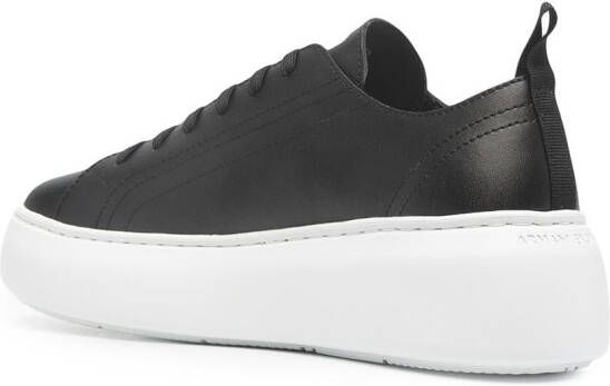 Armani Exchange chunky lace-up sneakers Black