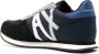 Armani Exchange colour-block lace-up sneakers Blue - Thumbnail 3