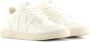 Armani Exchange embossed-logo low-top sneakers White - Thumbnail 2