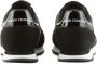 Armani Exchange embossed-logo panelled sneakers Black - Thumbnail 3