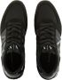 Armani Exchange embossed-logo panelled sneakers Black - Thumbnail 4