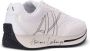 Armani Exchange embroidered-logo low-top sneakers White - Thumbnail 3