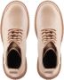 Armani Exchange lace-up leather ankle boots Neutrals - Thumbnail 4