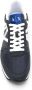 Armani Exchange lace-up logo detail sneakers Blue - Thumbnail 4