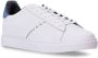 Armani Exchange logo-embossed low-top sneakers White - Thumbnail 2