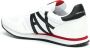 Armani Exchange logo-patch lace-up sneakers White - Thumbnail 3