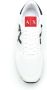 Armani Exchange logo-patch lace-up sneakers White - Thumbnail 4