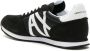 Armani Exchange logo patch low-top sneakers Black - Thumbnail 3