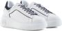 Armani Exchange logo-print chunky sneakers White - Thumbnail 2