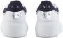 Armani Exchange logo-print chunky sneakers White - Thumbnail 3