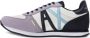 Armani Exchange logo-print panelled sneakers Neutrals - Thumbnail 5