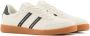 Armani Exchange logo-stripe contrast-sole trainers White - Thumbnail 2