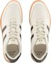 Armani Exchange logo-stripe contrast-sole trainers White - Thumbnail 4