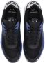 Armani Exchange side logo-print detail sneakers Blue - Thumbnail 4
